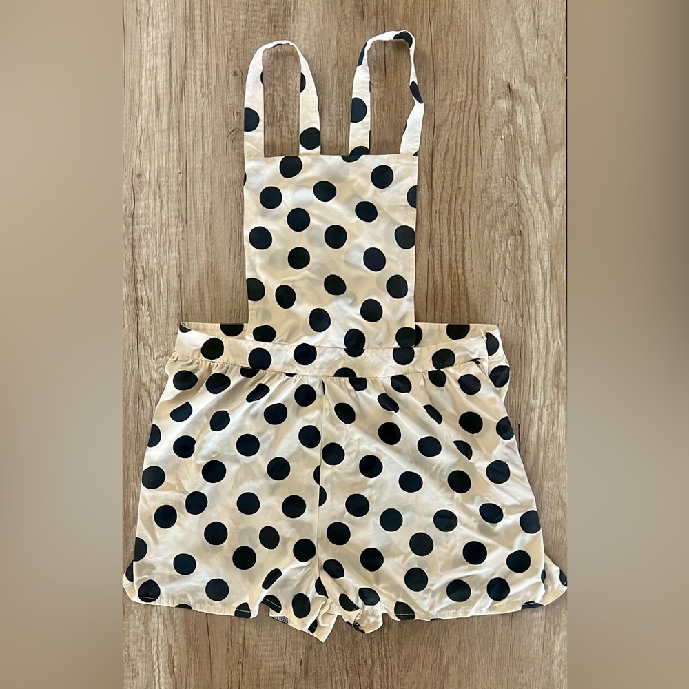 Polka Dot Shortalls
